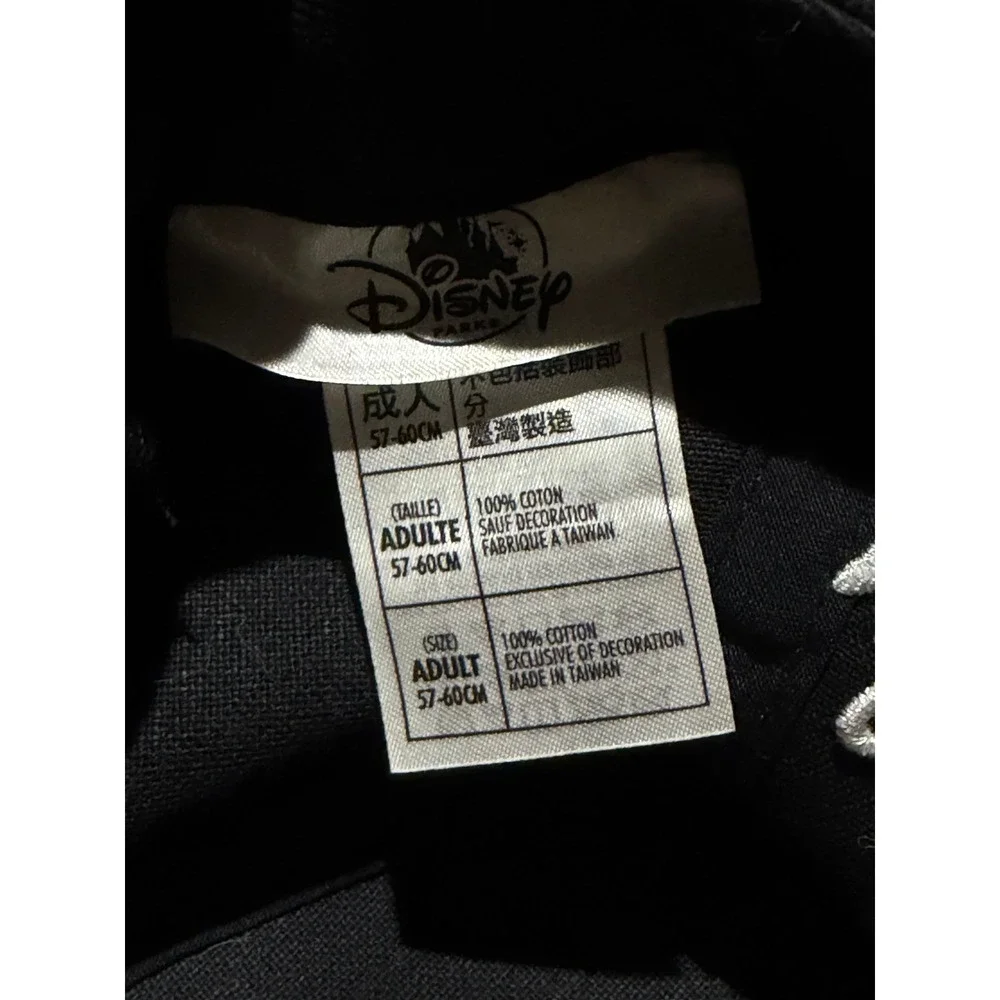 Disney Parks‎ Mickey Mouse Club Ear Hat Official Mouseketeer Snapback Black Cap